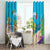 Ohana Hawaii Window Curtain Kawaii Family Turtle