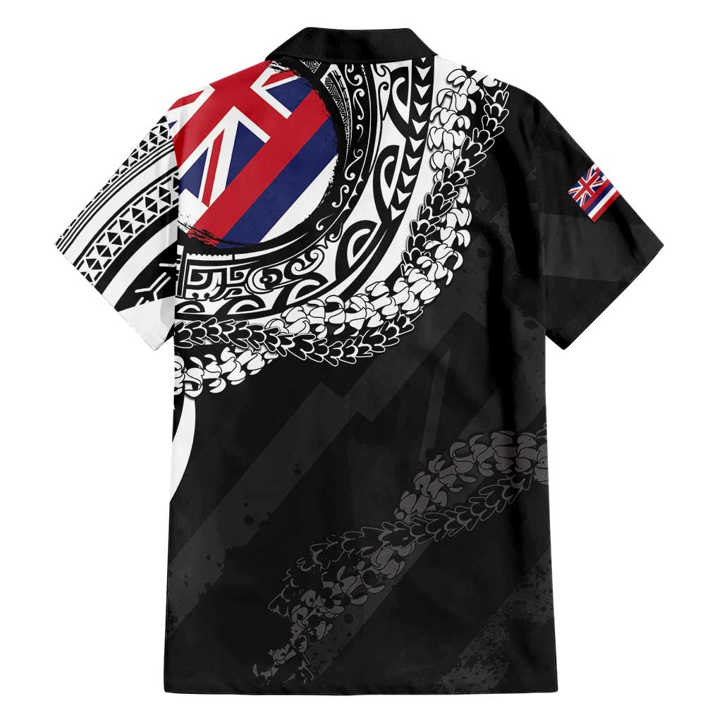 Hawaii King Flag Family Matching Mermaid Dress and Hawaiian Shirt Hawaiian Maile Lei LT05 - Polynesian Pride