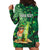 Personalised Hawaii St.Patrick Day Hoodie Dress Surfing Leprechaun LT05 - Polynesian Pride