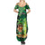 Personalised Hawaii St.Patrick Day Summer Maxi Dress Surfing Leprechaun LT05 - Polynesian Pride