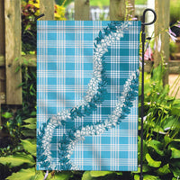 Blue Hawaii Palaka Garden Flag Hawaiian Honohono Lei