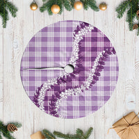 Violet Hawaii Palaka Tree Skirt Hawaiian Honohono Lei LT05 Casual Violet - Polynesian Pride