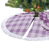 Violet Hawaii Palaka Tree Skirt Hawaiian Honohono Lei LT05 - Polynesian Pride