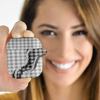 Gray Hawaii Palaka AirPods Case Hawaiian Honohono Lei