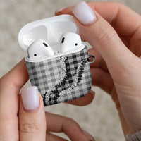Gray Hawaii Palaka AirPods Case Hawaiian Honohono Lei