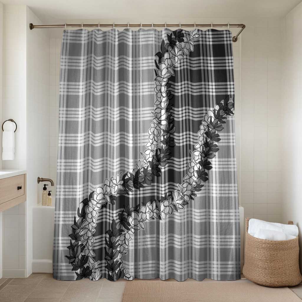 Gray Hawaii Palaka Bathroom Set Hawaiian Honohono Lei