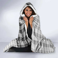 Gray Hawaii Palaka Hooded Blanket Hawaiian Honohono Lei