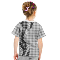 Gray Hawaii Palaka Kid T Shirt Hawaiian Honohono Lei