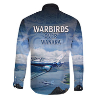 New Zealand Wanaka Air Show Family Matching Mermaid Dress and Hawaiian Shirt With Maori Pattern LT05 - Polynesian Pride