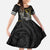 Hawaii King Kamehameha The Great Family Matching Mermaid Dress and Hawaiian Shirt Gold Tribal Tattoo