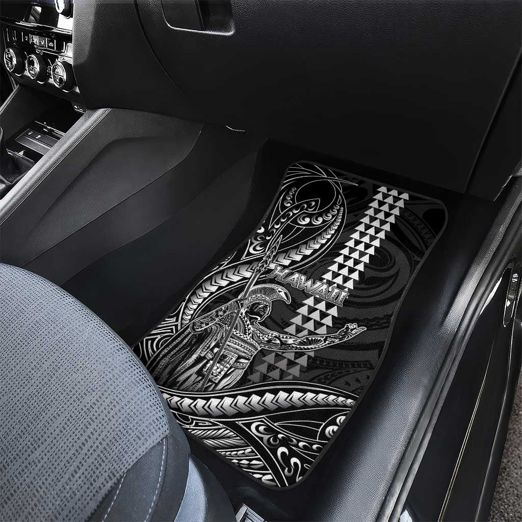 Hawaii King Kamehameha The Great Car Mats Black Tribal Tattoo