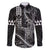Hawaii King Kamehameha The Great Family Matching Mermaid Dress and Hawaiian Shirt Black Tribal Tattoo
