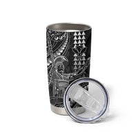 Hawaii King Kamehameha The Great Tumbler Cup Black Tribal Tattoo