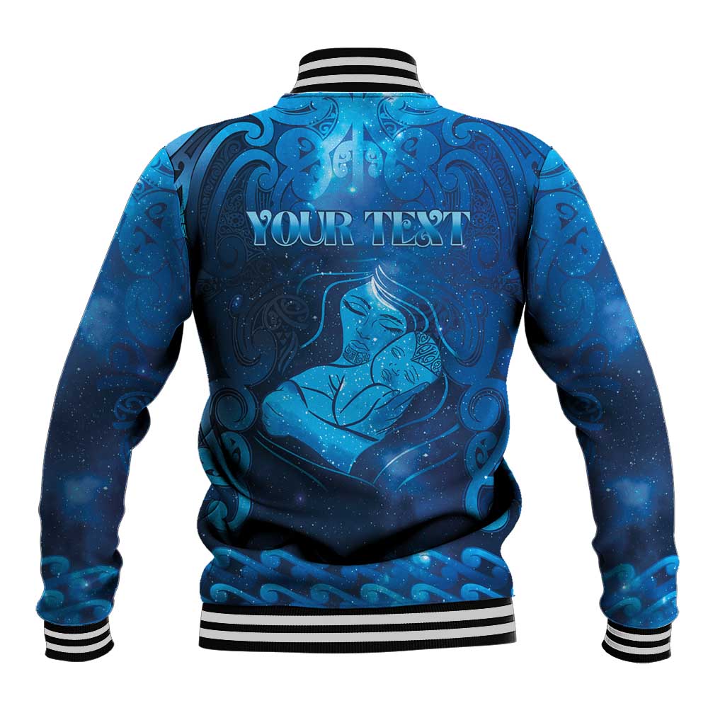 Personalised New Zealand Mother's Day Baseball Jacket Ko Te Whaea Te Takere O Te Waka