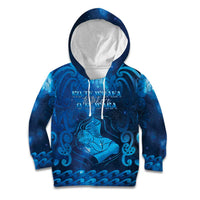 Personalised New Zealand Mother's Day Kid Hoodie Ko Te Whaea Te Takere O Te Waka