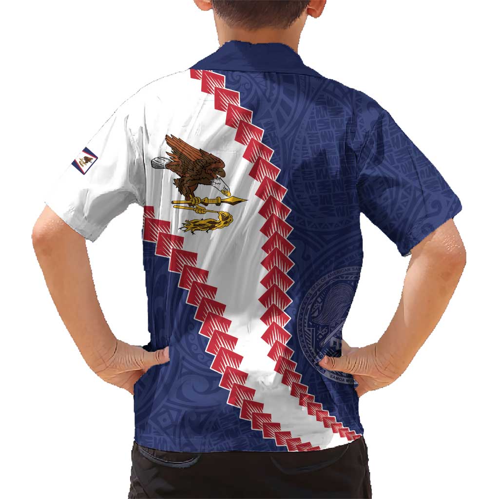 American Samoa Eagle Family Matching Off Shoulder Maxi Dress and Hawaiian Shirt Polynesian Tribal Pattern Curve Style