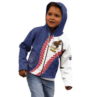 American Samoa Eagle Kid Hoodie Polynesian Tribal Pattern Curve Style