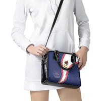 American Samoa Eagle Shoulder Handbag Polynesian Tribal Pattern Curve Style
