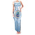 Micronesia Constitution Day Family Matching Tank Maxi Dress and Hawaiian Shirt Polynesian Tribal Tattoo Simple Style