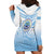 Micronesia Constitution Day Hoodie Dress Polynesian Tribal Tattoo Simple Style