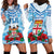 Personalised Fiji Ratu Sir Lala Sukuna Day Hoodie Dress Hibiscus Tapa Pattern