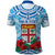 Personalised Fiji Ratu Sir Lala Sukuna Day Polo Shirt Hibiscus Tapa Pattern