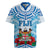 Personalised Fiji Ratu Sir Lala Sukuna Day Rugby Jersey Hibiscus Tapa Pattern