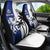 Fiji And Scotland Rugby Car Seat Cover Fijian Palm Tree With Thistle Together