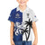 Fiji And Scotland Rugby Custom Family Matching Off The Shoulder Long Sleeve Dress and Hawaiian Shirt Fijian Palm Tree With Thistle Together