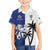 Fiji And Scotland Rugby Custom Family Matching Off Shoulder Maxi Dress and Hawaiian Shirt Fijian Palm Tree With Thistle Together