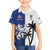 Fiji And Scotland Rugby Custom Kid Hawaiian Shirt Fijian Palm Tree With Thistle Together