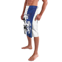 Fiji And Scotland Rugby Custom Lavalava Fijian Palm Tree With Thistle Together