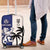 Fiji And Scotland Rugby Luggage Cover Fijian Palm Tree With Thistle Together