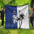 Fiji And Scotland Rugby Quilt Fijian Palm Tree With Thistle Together