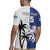 Fiji And Scotland Rugby Custom Rugby Jersey Fijian Palm Tree With Thistle Together
