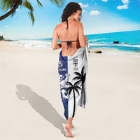 Fiji And Scotland Rugby Sarong Fijian Palm Tree With Thistle Together