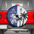 Fiji And Scotland Rugby Spare Tire Cover Fijian Palm Tree With Thistle Together