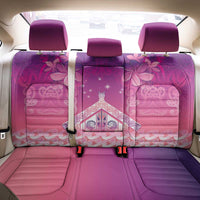 New Zealand Matariki Back Car Seat Cover Maori Marae Purple Galaxy