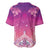 New Zealand Matariki Baseball Jersey Maori Marae Purple Galaxy