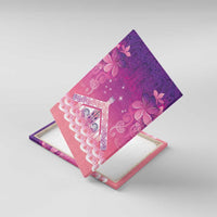 New Zealand Matariki Canvas Wall Art Maori Marae Purple Galaxy