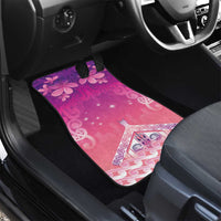 New Zealand Matariki Car Mats Maori Marae Purple Galaxy