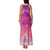 New Zealand Matariki Family Matching Tank Maxi Dress and Hawaiian Shirt Maori Marae Purple Galaxy