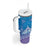 New Zealand Matariki Tumbler With Handle Maori Marae Cyan Galaxy