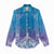 New Zealand Matariki Women Casual Shirt Maori Marae Cyan Galaxy