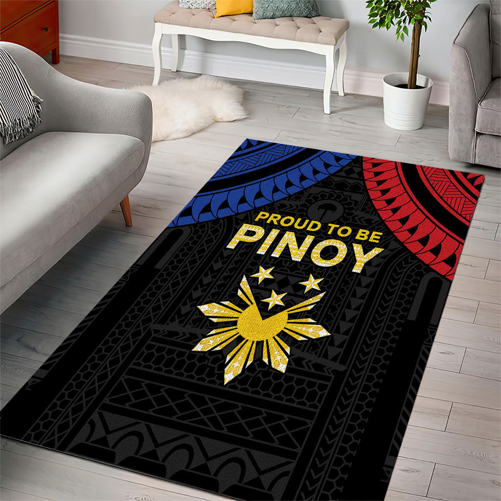 Philippines Independence Day Area Rug Proud To Be Pinoy