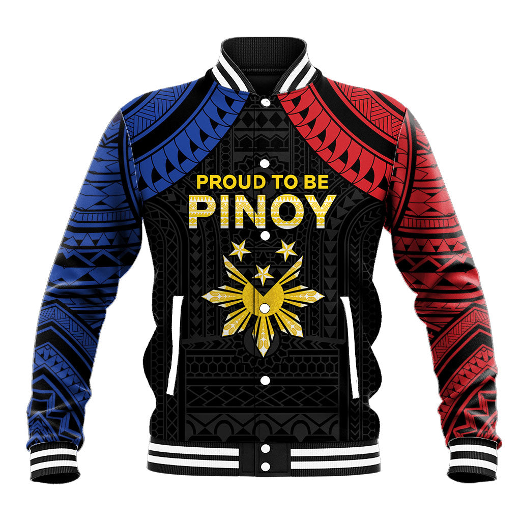 Philippines Independence Day Baseball Jacket Proud To Be Pinoy