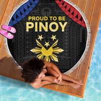 Philippines Independence Day Beach Blanket Proud To Be Pinoy