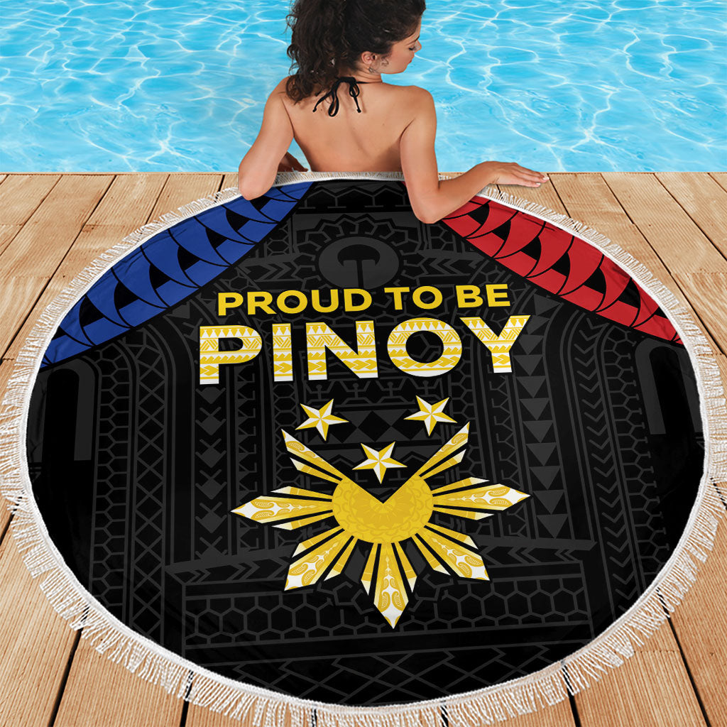 Philippines Independence Day Beach Blanket Proud To Be Pinoy