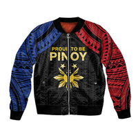 Philippines Independence Day Bomber Jacket Proud To Be Pinoy