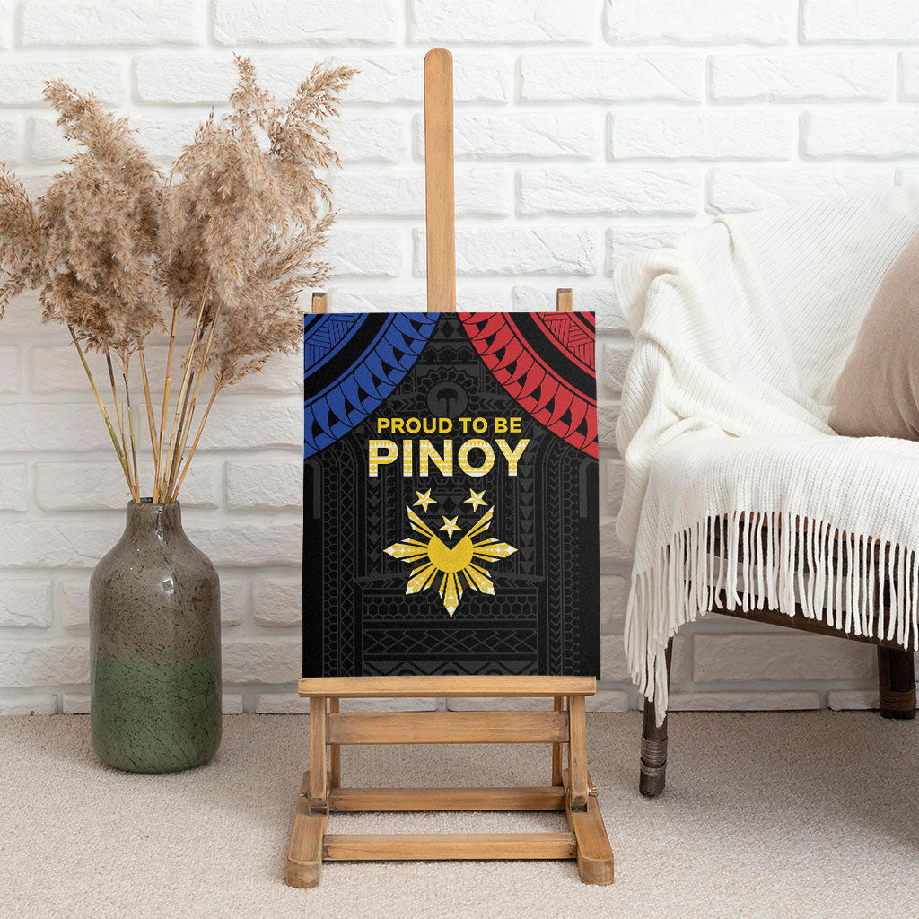 Philippines Independence Day Canvas Wall Art Proud To Be Pinoy